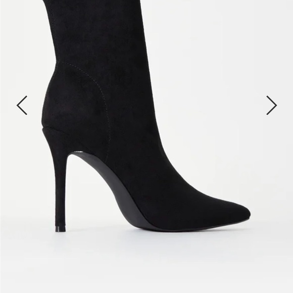 JustFab- Elvina Stiletto Bootie - Picture 3 of 12